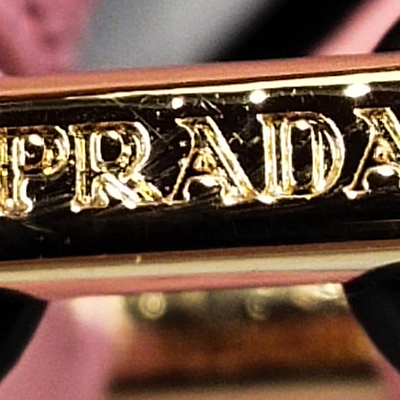 Pre-Loved Prada Glace Calf Etiquette Crossbody - Picture 8 of 12